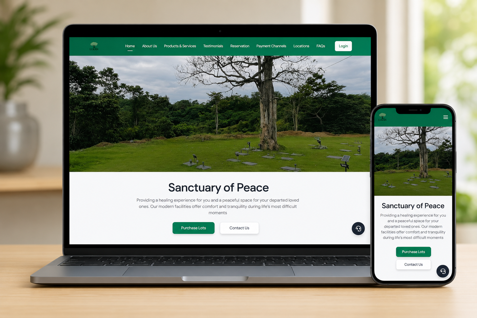 MEMORIAL PARK MANAGEMENT SYSTEM